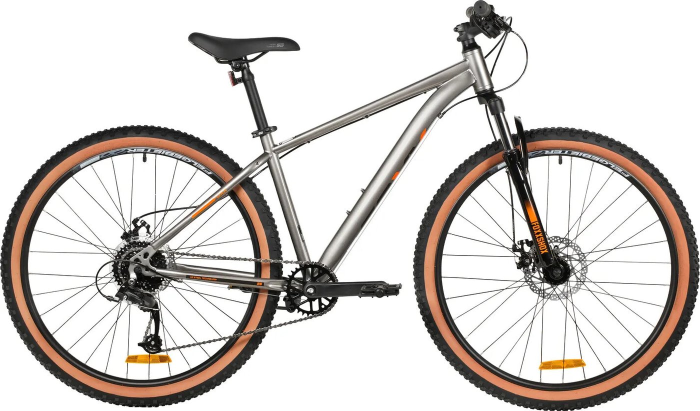 Велосипед Foxx Aragon 26 р.14 2026 26SHD.ARAGON.14GR6 (серый)