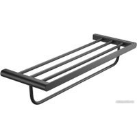 Полка для полотенца Milacio Ultra MCU.965.MB (черный матовый)