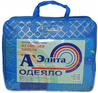 

Одеяло АЭлита Шерсть 200x220 (сумка)