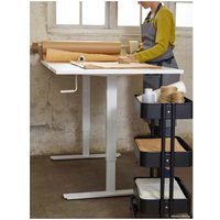 Стол для работы стоя Ikea Скарста 193.248.20 (белый)