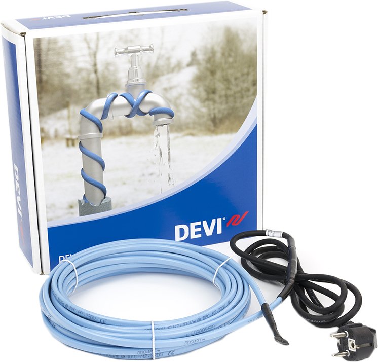 

Саморегулирующийся кабель DEVI DEVIpipeheat DPH-10 10 м 100 Вт