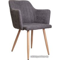 Стул AksHome Brit (темно-серый/дуб)