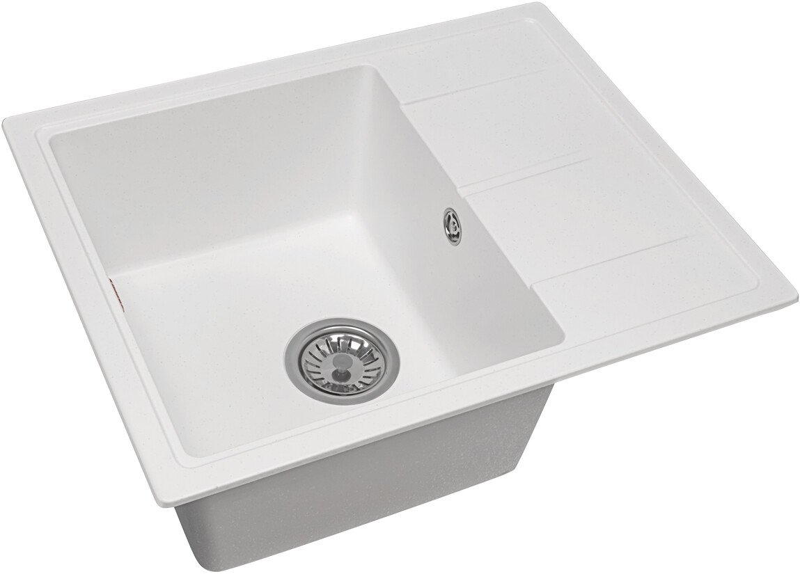 

Кухонная мойка ARFEKA Alexia 58 Silken White