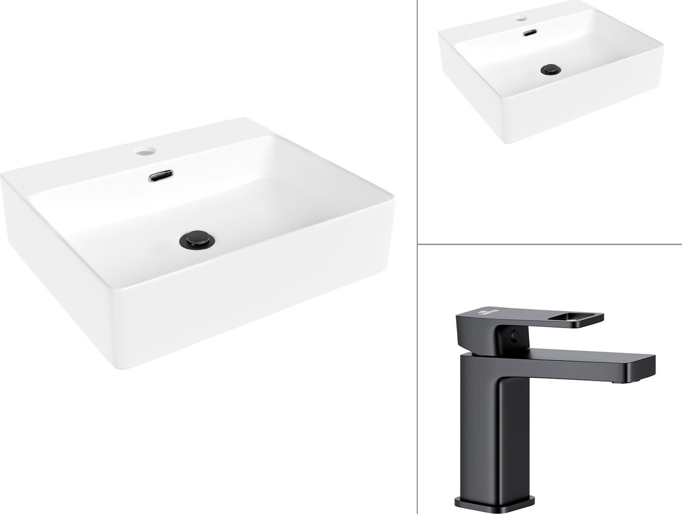 

Умывальник Lauter 21478 + Cascade 21СК655BS