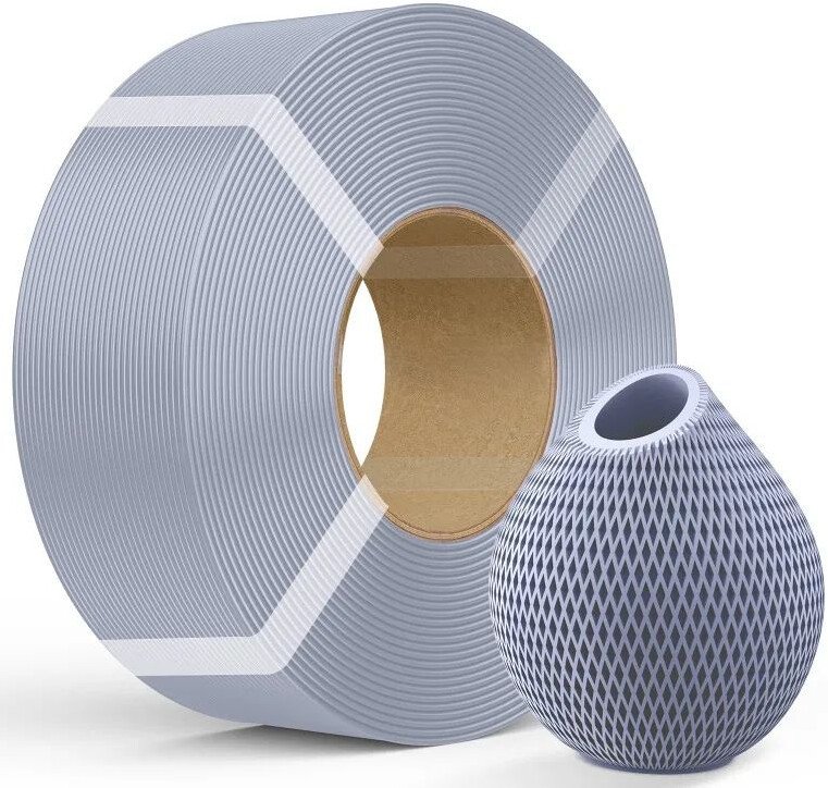 Филамент Creality PETG-CR 1.75 мм (1 кг, без катушки, серый)