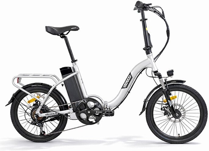 Электровелосипед Eltreco Flex (белый)