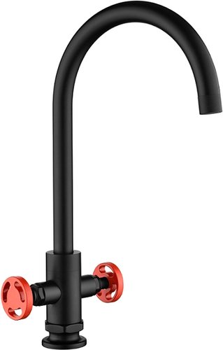 Смеситель Kaiser Topaz 17333-2 (черный матовый)