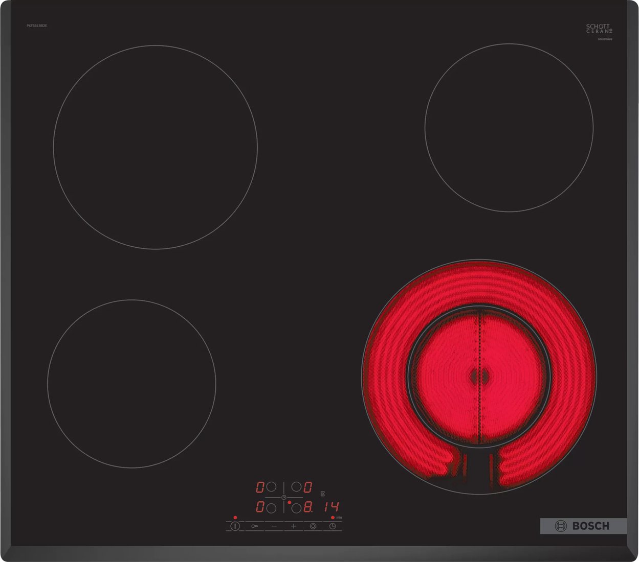 

Варочная панель Bosch Serie 4 PKF651BB2E