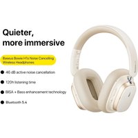 Наушники Baseus Bowie H1s (бежевый)