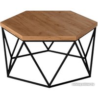 Журнальный столик Weldhouse LOFT Порту L (дуб золотой крафт)