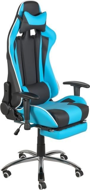 

Игровое (геймерское) кресло Меб-ФФ MF-6005 (черный/синий)