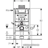 Инсталляция для унитаза Geberit Omega 12 [111.003.00.1]
