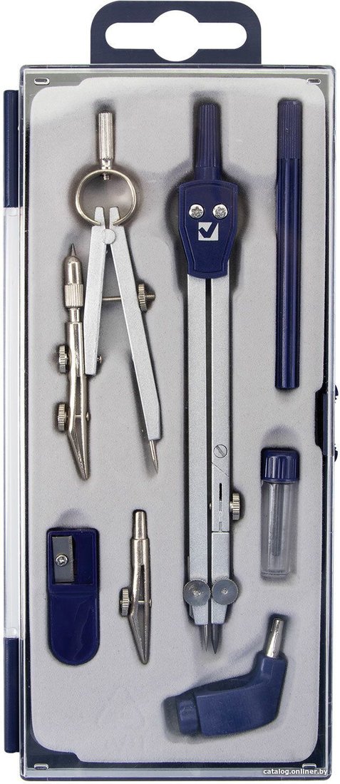 Готовальня BRAUBERG Student oxford 210347 (7 предм.)