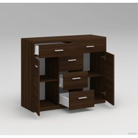Комод Миркомодоф Милтон 5 (орех темный)