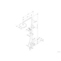 Душевая система  AM.PM Sunny F0785C900