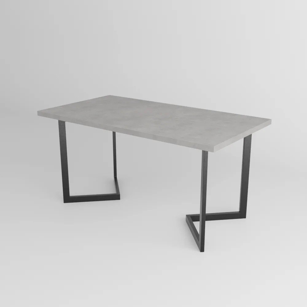 

Стол TMB Loft Броуден разборный 1200x600 18 мм (бетон чикаго светло-серый/черный)