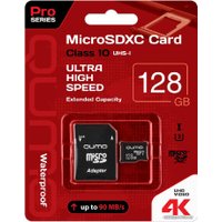 Карта памяти QUMO microSDXC QM128GMICSDXC10U3 128GB