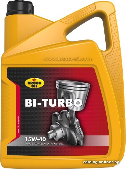 Моторное масло Kroon Oil Bi-Turbo 15W-40 5л