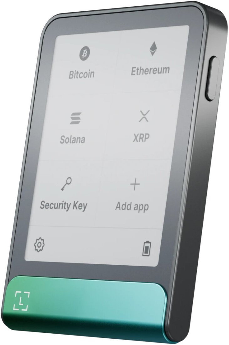 Аппаратный криптокошелек Ledger Flex Oxidate Green