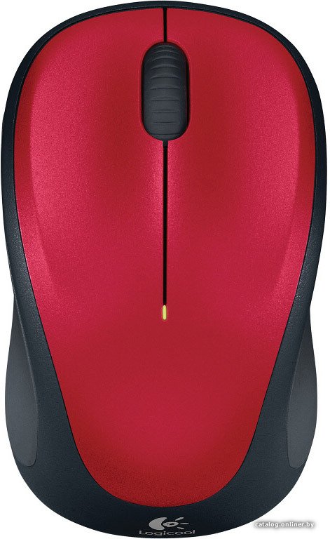 Мышь Logitech Wireless Mouse M235 Red (910-002497)