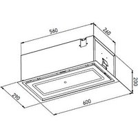 Кухонная вытяжка ZorG Addu 1060 60 S (черный)