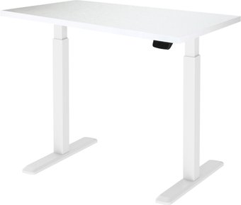 Стол для работы стоя ErgoSmart Electric Desk Prime 1200х650х25 мм (альпийский белый/белый)