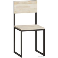 Стул LoftyHome Бервин (натуральный/черный)