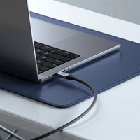 Кабель Satechi USB4 Pro V2 USB Type-C - USB Type-C ST-YU4120K (1.2 м, черный)