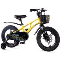 Детский велосипед Maxiscoo Air Pro 16 2025 MSC-A1641P (желтый матовый)