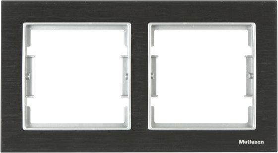 

Рамка Mutlusan Elitra 2170 853 1292 (алюминий дымчатый)