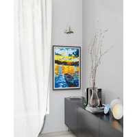 Картина по номерам PaintLine Лодка у моря NOSI-A01A3