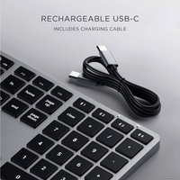 Клавиатура Satechi Slim X3 (серый)