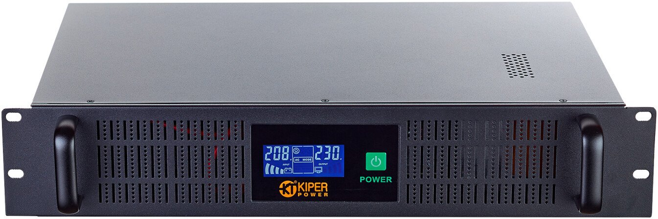 

Источник бесперебойного питания Kiper Power R1200Pro RM IEC (1200VA/720W)
