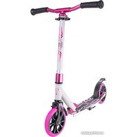 Двухколесный подростковый самокат Tech Team Jogger 180 2022 (белый/розовый)