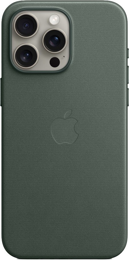 

Чехол для телефона Apple MagSafe FineWoven Case для iPhone 15 Pro Max (зеленый)