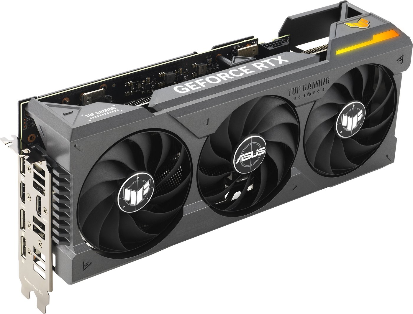 

Видеокарта ASUS TUF Gaming GeForce RTX 4070 Ti Super 16GB GDDR6X TUF-RTX4070TIS-16G-GAMING