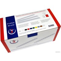 Пластиковая пружина для переплета РеалИСТ Пластик 45 мм (желтый)