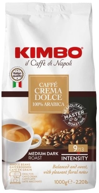 

Кофе Kimbo Crema Dolce в зернах 1 кг
