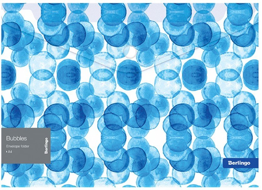 

Папка-конверт Berlingo Bubbles EFv_A4601