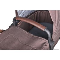 Универсальная коляска Aimile Original New (2 в 1, шоколадный, золотистая рама)