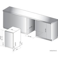 Встраиваемая посудомоечная машина Indesit DSIE 2B19