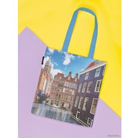 Сумка шоппер JoyArty Старые здания в Амстердаме bsh_74186