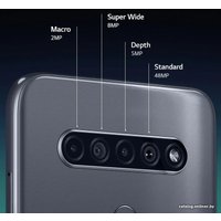 Телефон LG K61 Dual SIM 4GB/64GB (титан)