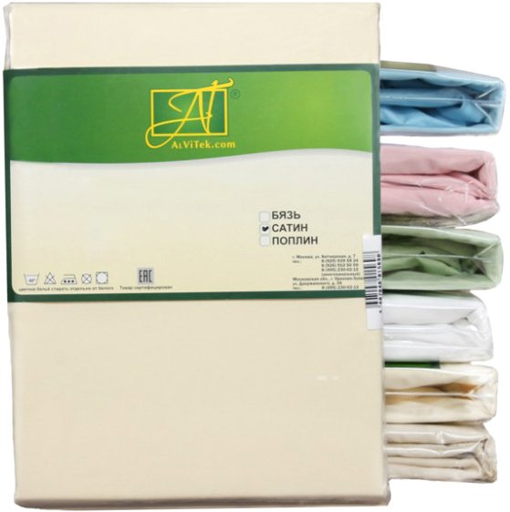 

Постельное белье Альвитек 50x70 Н-С-50-КРЕМ (2 шт, кремовый)