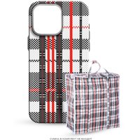 Чехол для телефона Luxo Самоирония Lf-2 для Apple iPhone 14 Pro Max (черный/красный, светящийся)