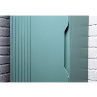  Домино Шкаф-пенал для ванной 40 Garden без ящика (зеленый)