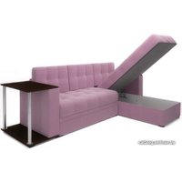 Угловой диван Мебель-АРС Атланта (сирень)