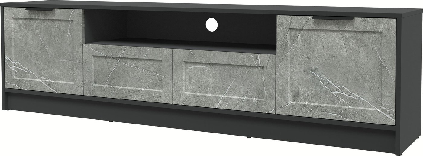 

Тумба Интерлиния ТВ Концепт Тренд КТ-ТВ4-50 (антрацит/керамика)