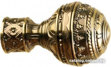 Наконечник для карниза Lm Decor YF161 Ампир 25мм (антик)