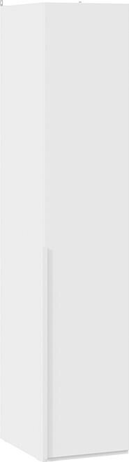 

Шкаф-пенал Трия Порто СМ-393.07.001 с 1 глухой дверью (белый жемчуг/белый софт)